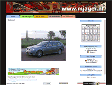 Tablet Screenshot of mjager.nl